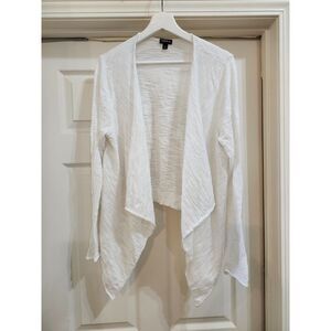 Slub Shrug Plus Size 2 Torrid 3/4 Sleeve Cropped over the shoulder Shrug